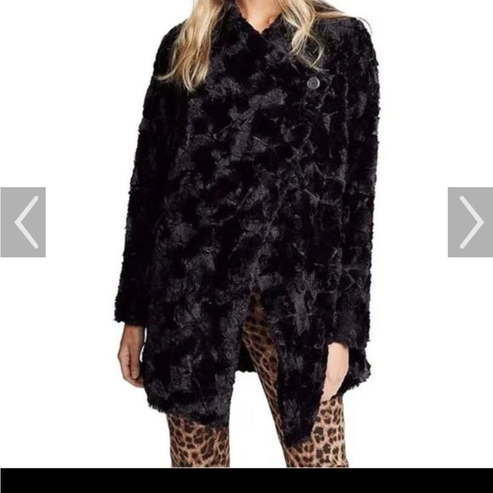 BB Dakota Black Teddy Jacket